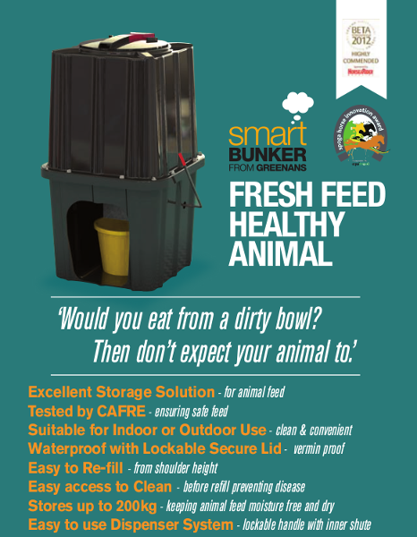 Buy Plastic Animal Feed Storage Bin Container for Indoor Outdoor